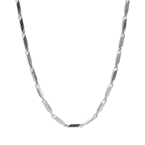Set: Men’s silver necklace and bracelet BH6050