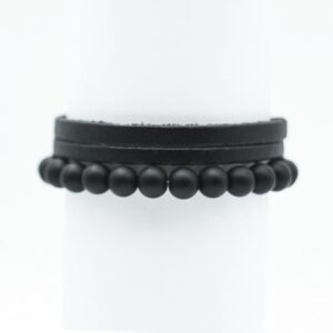 Set: 2 bracelets for men LT BH5512