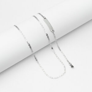 Men’s Silver Necklace and Bracelet Club MN1236