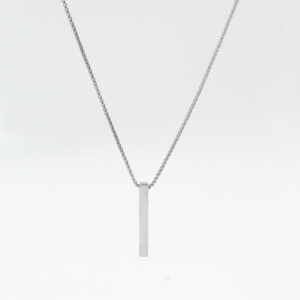 Men’s Silver REC Necklace MN1241
