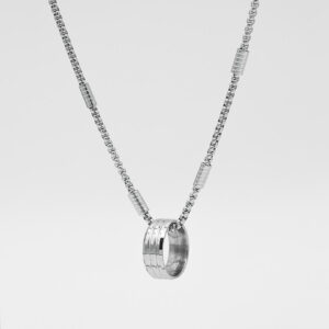Men’s Silver Ring Special LUXE Necklace MN1250