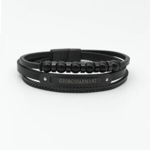 Bracelet for men luxury Giorgio Armani MB8949