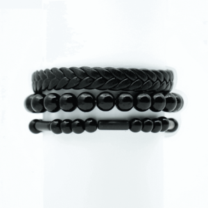 Set: 3 bracelets for men LT BH5515